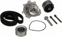 Engine Timing Belt Kit with Water Pump Gates TCKWP338