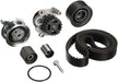 Engine Timing Belt Kit with Water Pump Gates TCKWP342