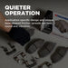 Disc Brake Pad Set Wagner Brake QC1645