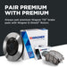 Disc Brake Pad Set Wagner Brake PD374