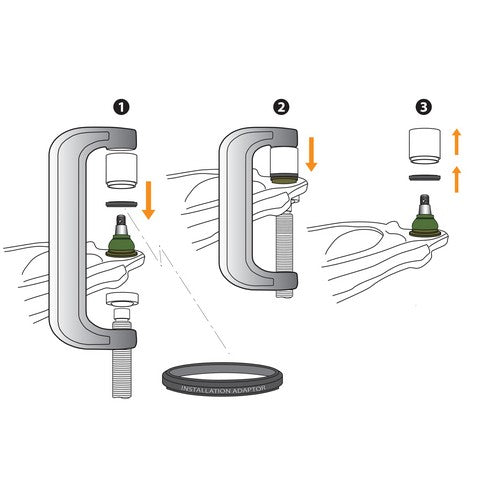 Suspension Ball Joint Mevotech TXK7395