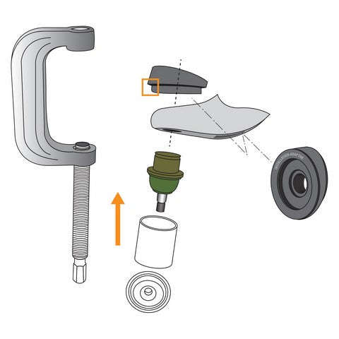 Suspension Ball Joint Mevotech TXMS25520