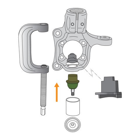 Suspension Ball Joint Mevotech TXMS25560