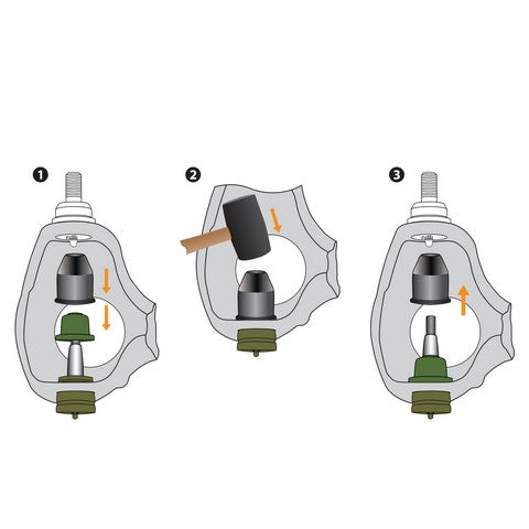 Suspension Ball Joint Mevotech TXMS40546