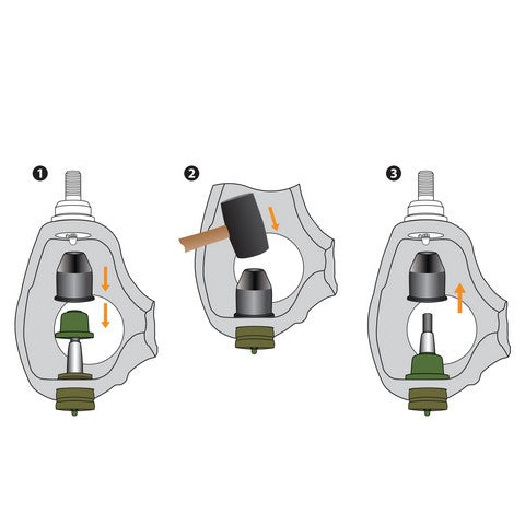Suspension Ball Joint Mevotech TXMS40546
