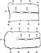 Engine Valve Cover Gasket Set Felpro VS 50426 R