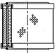Engine Oil Separator Wix Filters W33B312