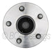 Wheel Bearing and Hub Assembly BCA WE61484