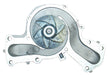 Engine Water Pump ASC WP-9413