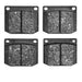 Disc Brake Pad Dynamic Friction 1310-0002-00