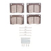 Disc Brake Pad Set Dynamic Friction 1551-0004-01