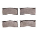 Disc Brake Pad Dynamic Friction 1311-0011-00