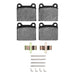 Disc Brake Pad Set Dynamic Friction 1115-0031-01