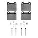 Disc Brake Pad Set Dynamic Friction 1115-0031-08