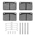 Disc Brake Pad Dynamic Friction 1310-0043-01