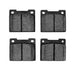 Disc Brake Pad Set Dynamic Friction 1551-0044-00