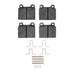 Disc Brake Pad Dynamic Friction 1311-0045-04
