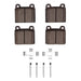 Disc Brake Pad Dynamic Friction 1310-0045-12