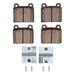 Disc Brake Pad Dynamic Friction 1310-0045-13