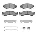 Disc Brake Pad Set Dynamic Friction 1551-0050-01