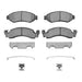 Disc Brake Pad Set Dynamic Friction 1551-0050-02