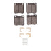 Disc Brake Pad Set Dynamic Friction 1311-0051-01