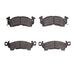 Disc Brake Pad Set Dynamic Friction 1214-0052-00