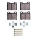 Disc Brake Pad Set Dynamic Friction 1551-0056-01