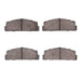 Disc Brake Pad Set Dynamic Friction 1551-0071-00