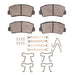 Disc Brake Pad Dynamic Friction 1310-0076-03
