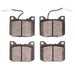 Disc Brake Pad Set Dynamic Friction 1551-0077-00