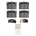 Disc Brake Pad Set Dynamic Friction 1551-0101-01