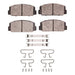 Disc Brake Pad Dynamic Friction 1311-0112-01