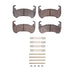Disc Brake Pad Dynamic Friction 1310-0119-01