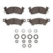 Disc Brake Pad Dynamic Friction 1310-0122-01
