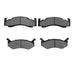 Disc Brake Pad Dynamic Friction 1310-0123-00