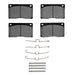 Disc Brake Pad Set Dynamic Friction 1600-0135-01