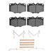 Disc Brake Pad Dynamic Friction 1311-0137-02
