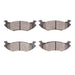 Disc Brake Pad Set Dynamic Friction 1311-0142-00