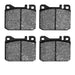 Disc Brake Pad Set Dynamic Friction 1600-0145-00
