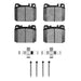 Disc Brake Pad Dynamic Friction 1115-0145-11
