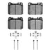 Disc Brake Pad Dynamic Friction 1310-0145-13