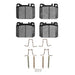 Disc Brake Pad Dynamic Friction 1311-0145-16
