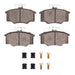 Disc Brake Pad Set Dynamic Friction 1551-0147-11