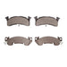 Disc Brake Pad Set Dynamic Friction 1551-0153-00
