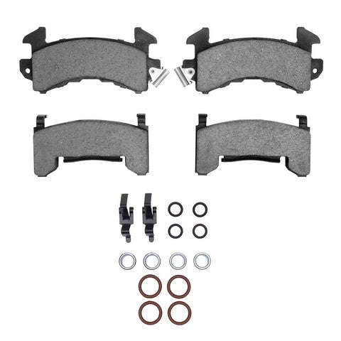 Disc Brake Pad Set Dynamic Friction 1214-0154-01