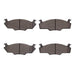 Disc Brake Pad Set Dynamic Friction 1551-0158-00