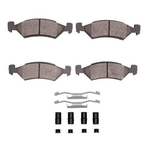 Disc Brake Pad Set Dynamic Friction 1551-0170-01