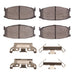 Disc Brake Pad Set Dynamic Friction 1551-0175-01