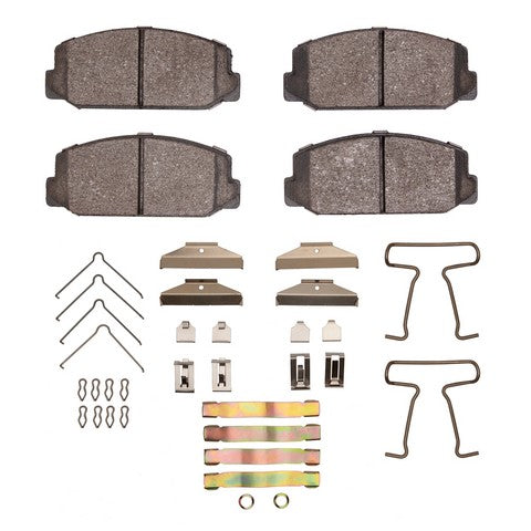 Disc Brake Pad Dynamic Friction 1310-0178-01